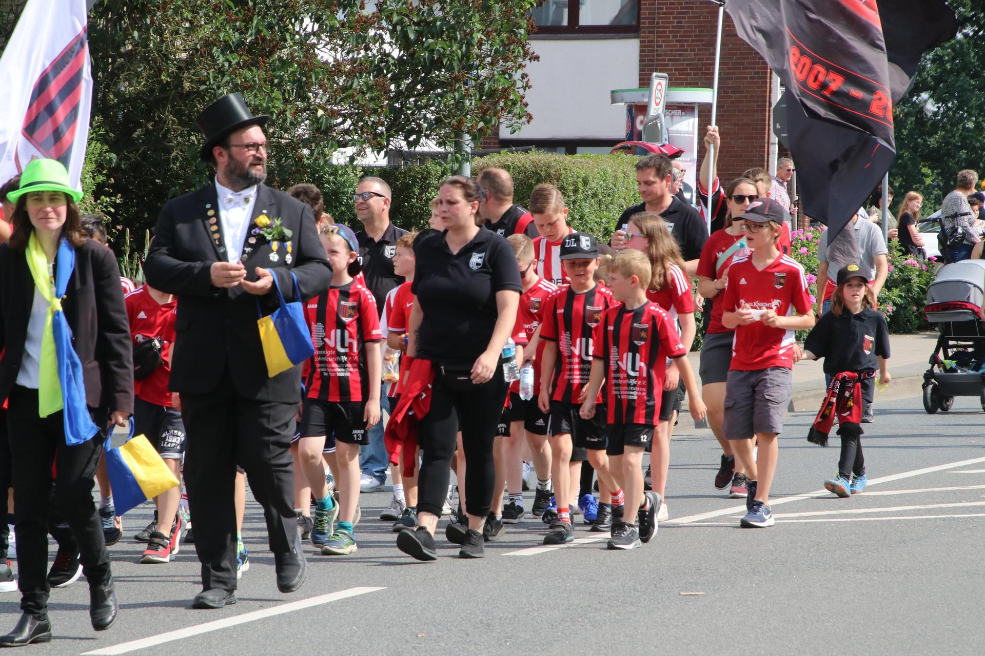 Der Schützenfest-Samstag in Wunstorf. (Foto: gi)