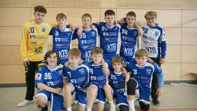 Haben eine herausragende Saison gespielt: Die 1. männliche C-Jugend der GIW Meerhandball. (Foto: privat)