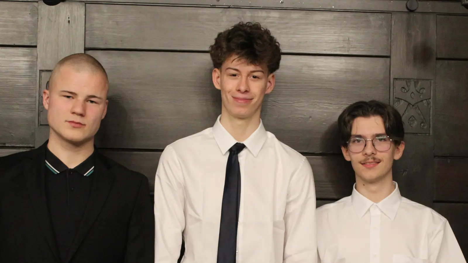 Lenken zukünftig das JuPa (v.li.): Pavel Albrecht, Max Twardowski und Finn Scheibe. (Foto: wb)