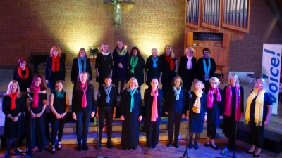 In der Corvinuskirche: Der Chor Voice! (Foto: privat)