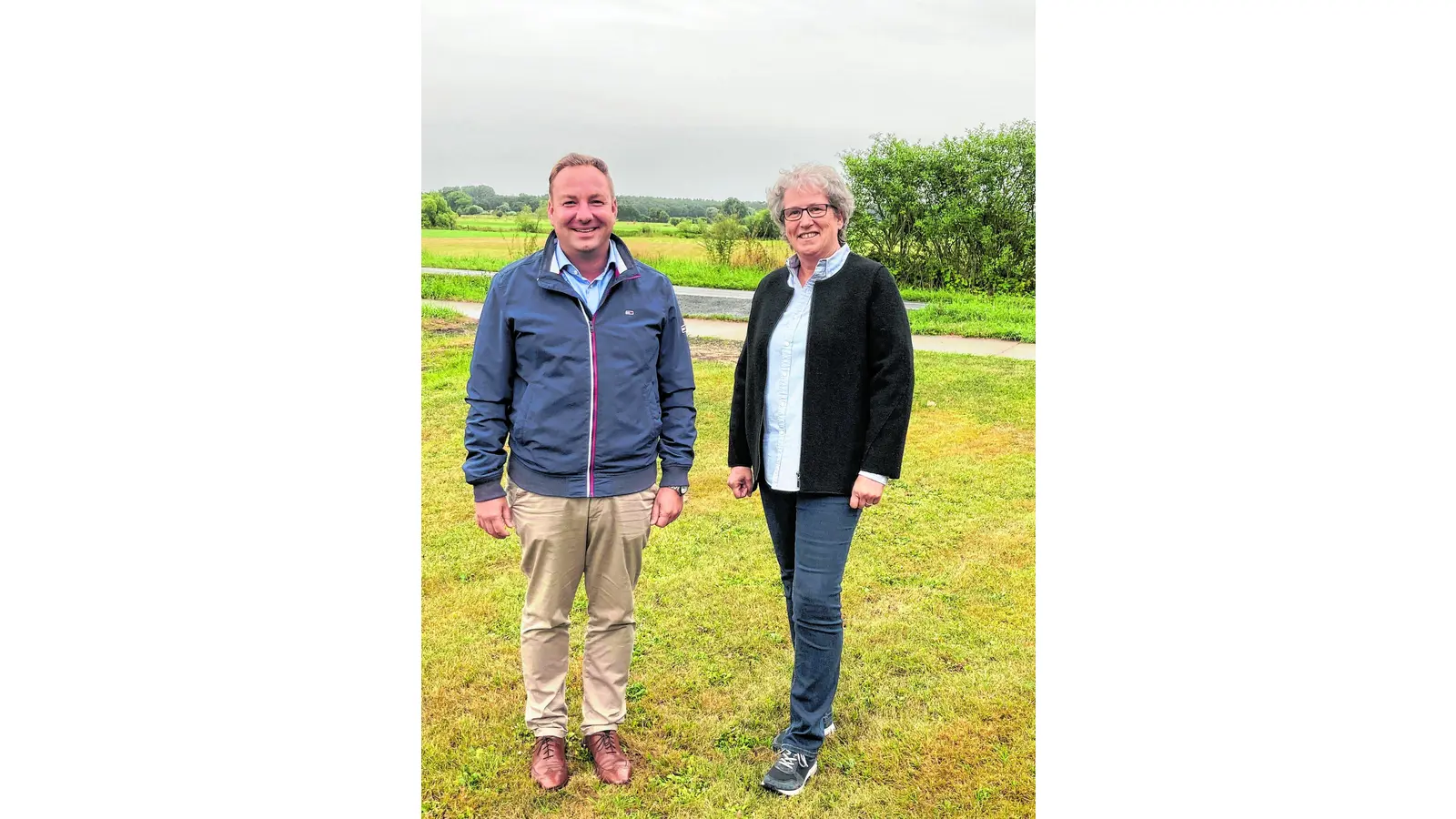 Martin Pavel zu Besuch bei Dagmar von Hörsten (Foto: gi)