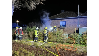 Die Feuerwehr konnte den Brand zügig löschen. (Foto: privat)