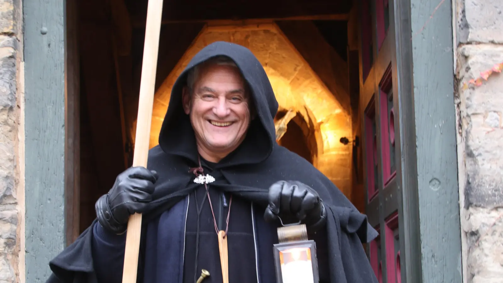 Nachtwächter Dieter Kohser hat gut zu tun. (Foto: gi)