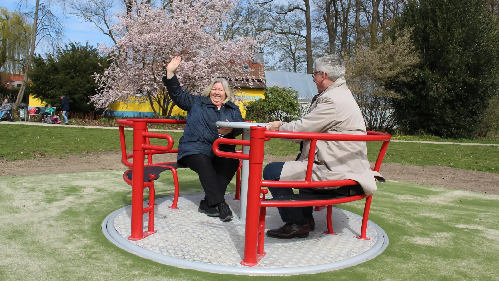 Gibt die Richtung vor: Ortsbürgermeisterin Christiane Schweer.  (Foto: wb)