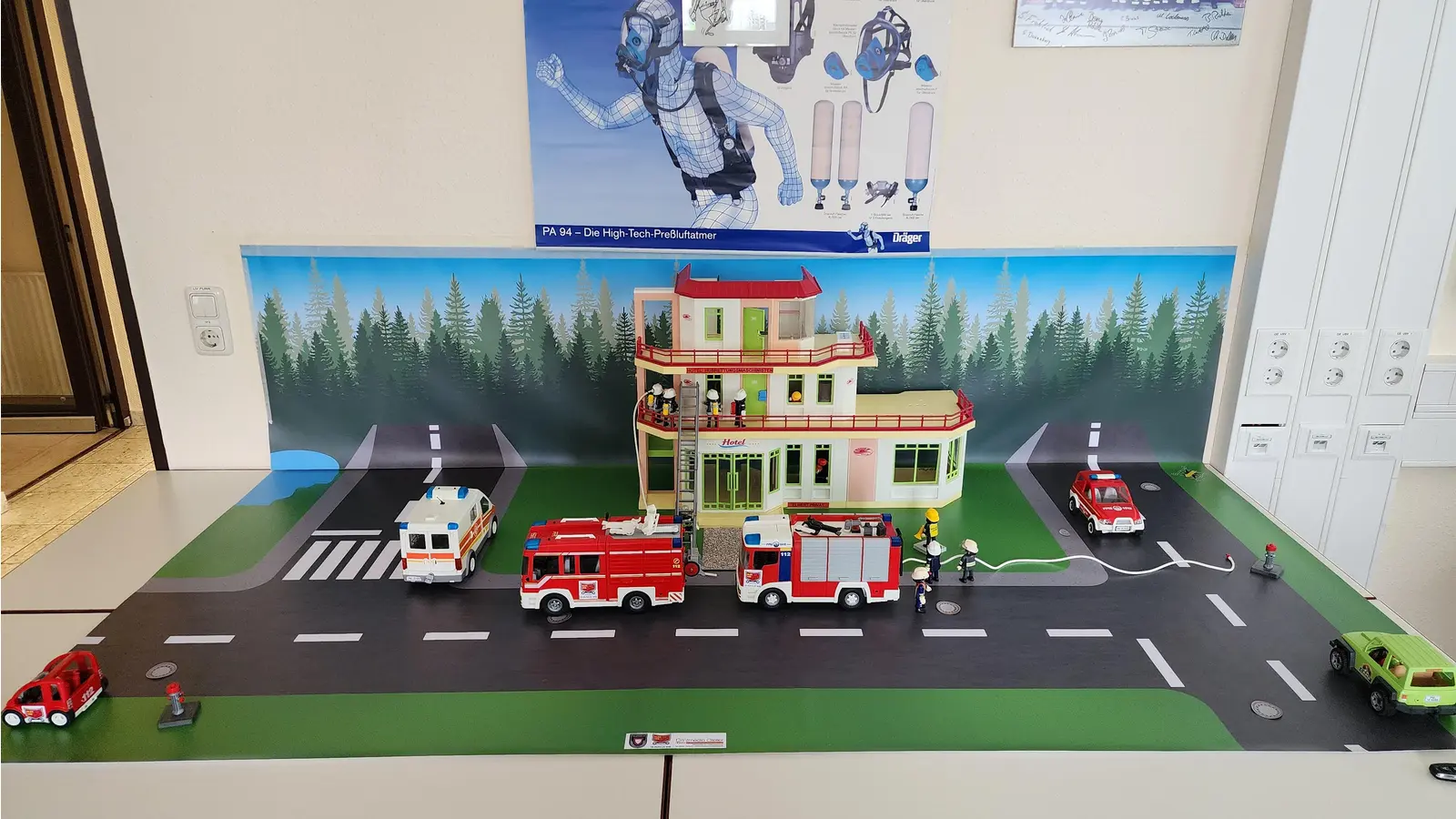 Überblick über die Einsatzstelle. (Foto: privat)