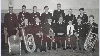 Ein Bild vom Musikverein Lohnde aus dem Jahr 1960.  (Foto: privat)