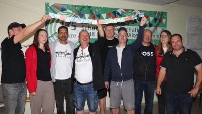 Mit dem Geldbeutelwaschen endet das Schützenfest 2025.  (Foto: gi)