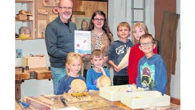 Kreativzentrum Holz ist KinderFerienLand-Betrieb (Foto: jan)