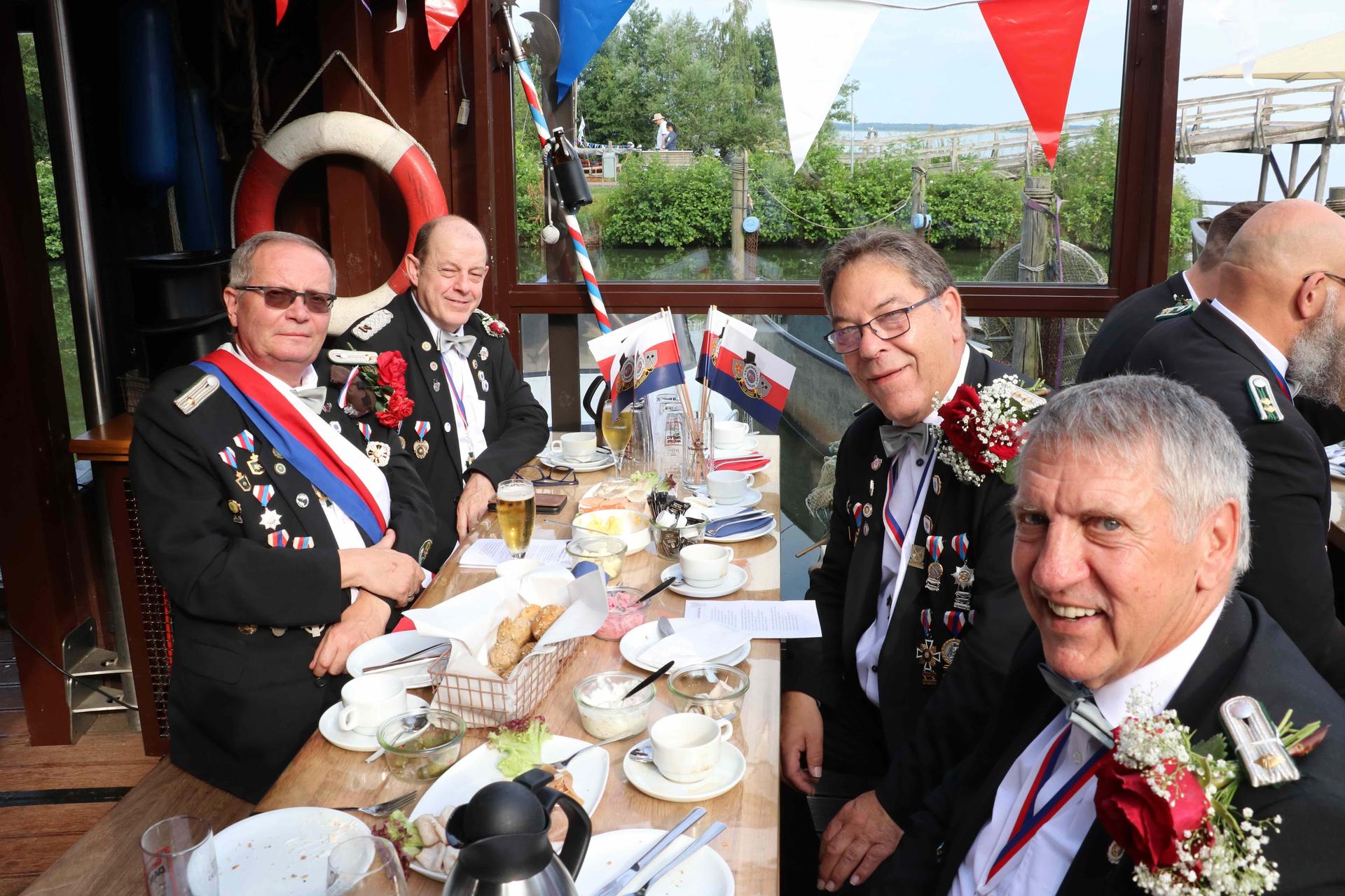Teil des Schützenfestwochenendes: Eindrücke vom Bürgerfrühstück.  (Foto: gi)