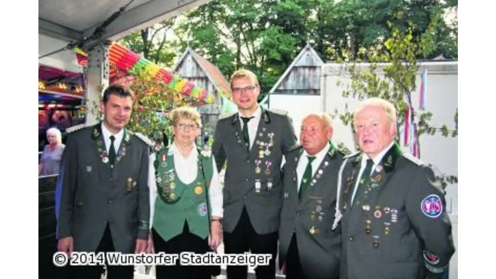 Viele Beförderungen und Ehrungen (Foto: gi)