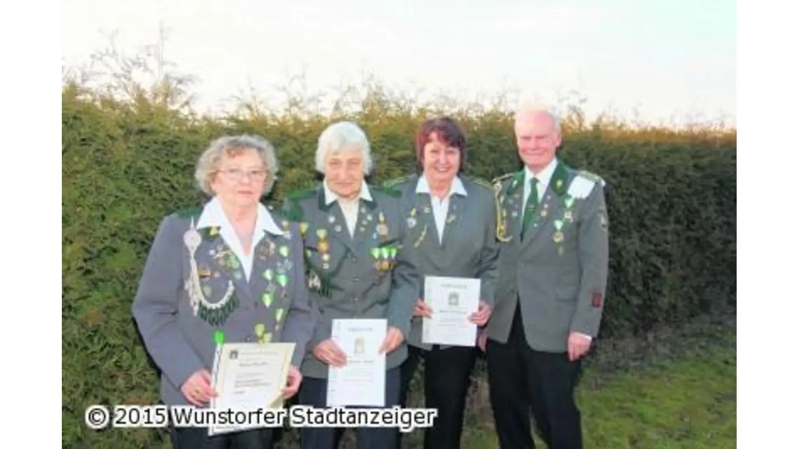 Ehrung verdienter Mitglieder (Foto: gi)