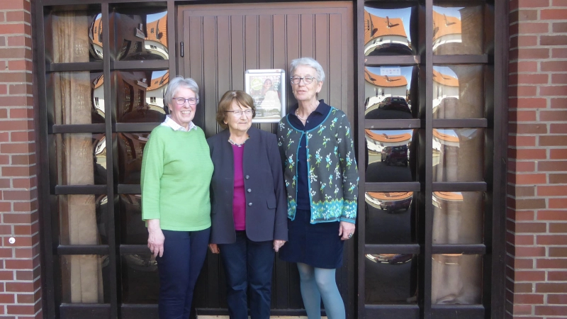 Ehemalige Vorsitzende (v.li.): Renate Tätz (2015 bis 2025), Hildegard Beier (1979 bis 2000) und Hannelore Körner (2000 bis 2015). (Foto: privat)