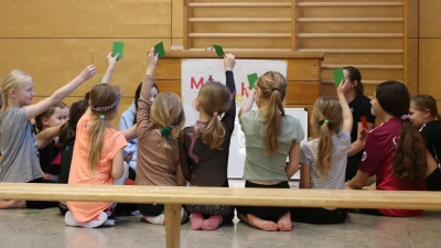 Stimmen ab: Die Teilnehmer des Projekts. (Foto: privat)