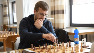 Konzentriert: Das energische Spiel von Wilhelm Köhler führt zum Erfolg. (Foto: privat)