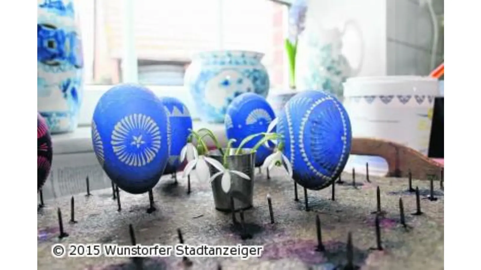 Ostereier aus filigraner Handarbeit (Foto: jan)