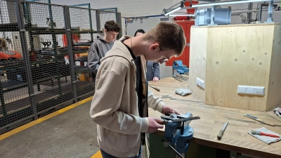 Premiere: Das LTG 62 hat zum ersten Mal an der Woche der beruflichen Bildung teilgenommen. (Foto: Bundeswehr)