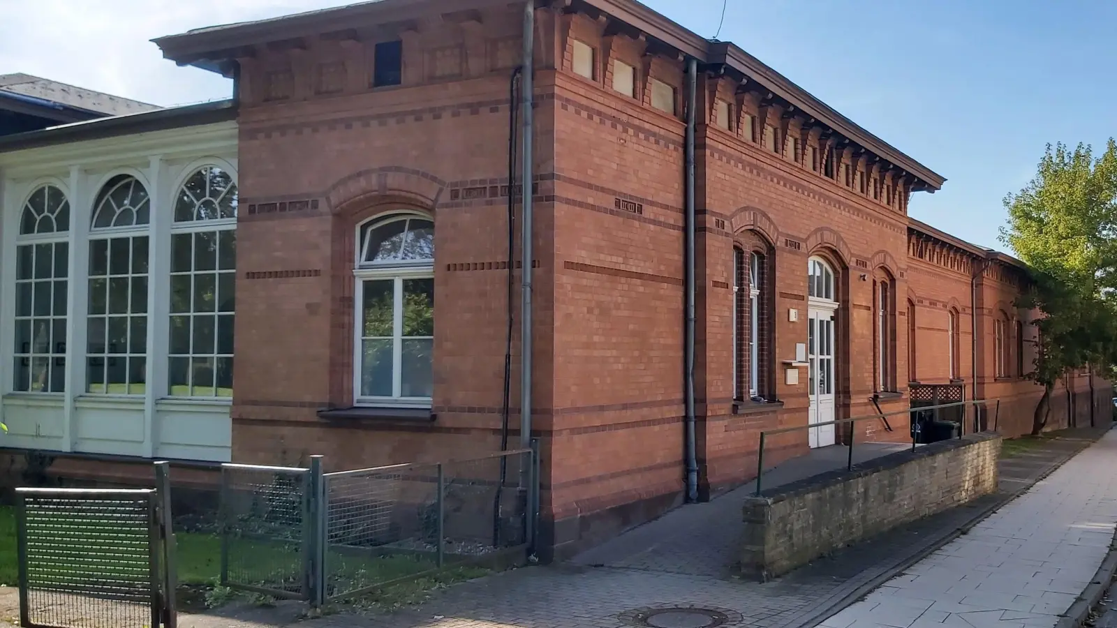 Teilgebäude der Seniorenwohnungen im ehemaligen Winckler-Bad. (Foto: gk)