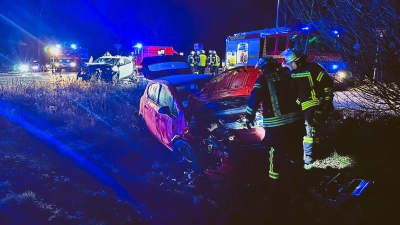 An der Einsatzstelle: Die Feuerwehr Kolenfeld. (Foto: Feuerwehr)