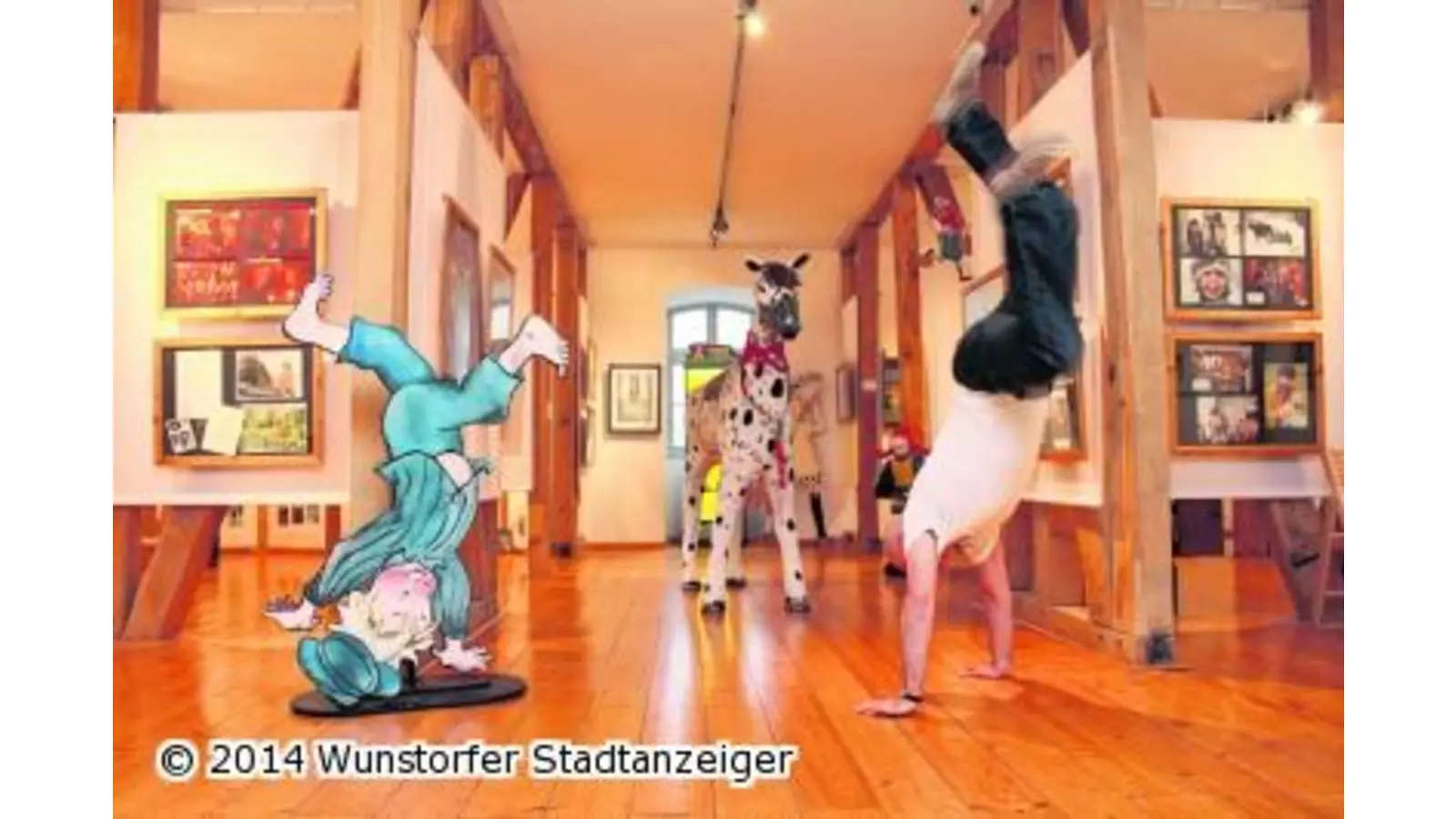 Auf den Händen laufen nicht nur kleine Kinder (Foto: jan)