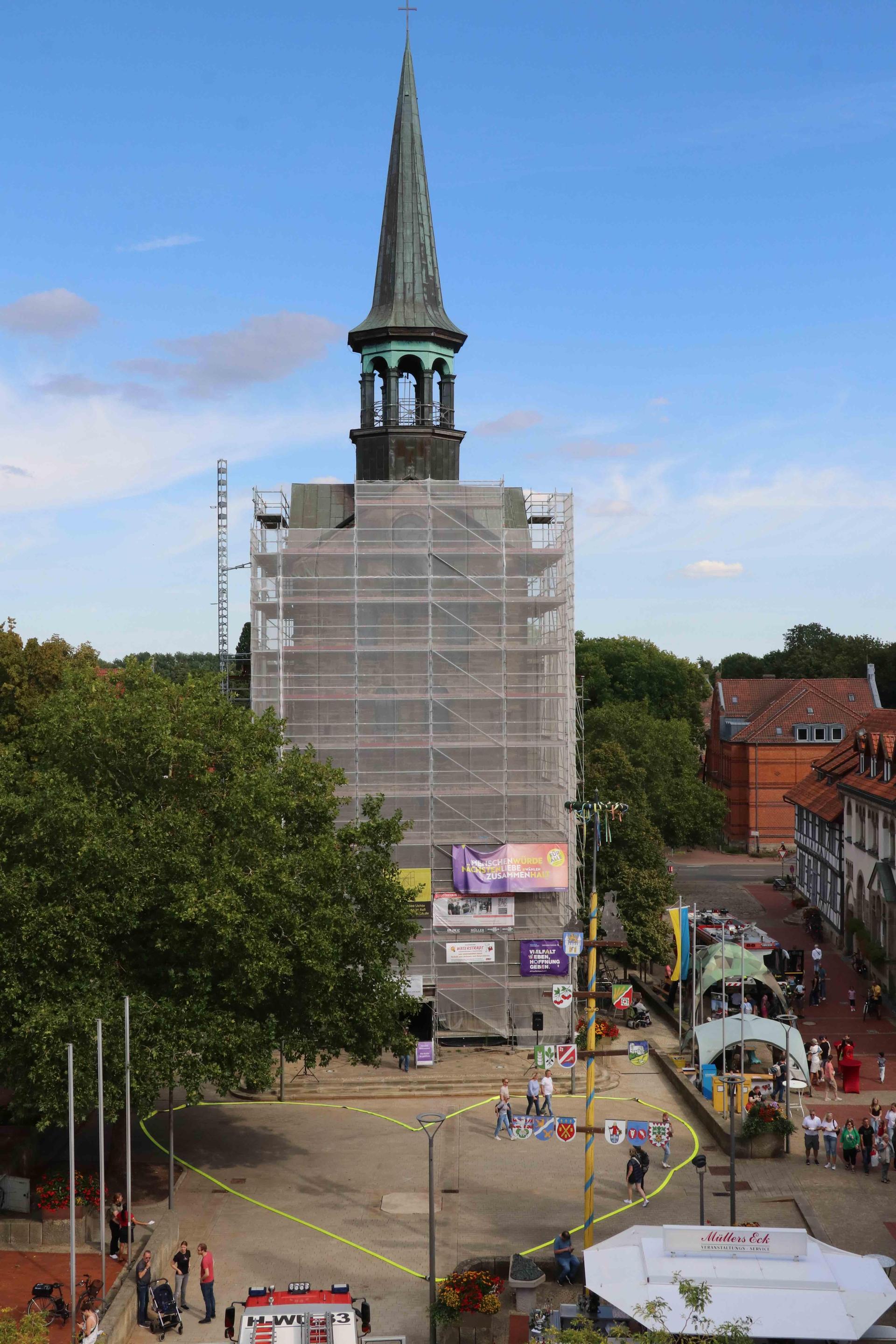 Eindrücke vom Rettertag in der Innenstadt und bei den Stadtwerken. (Foto: gi)