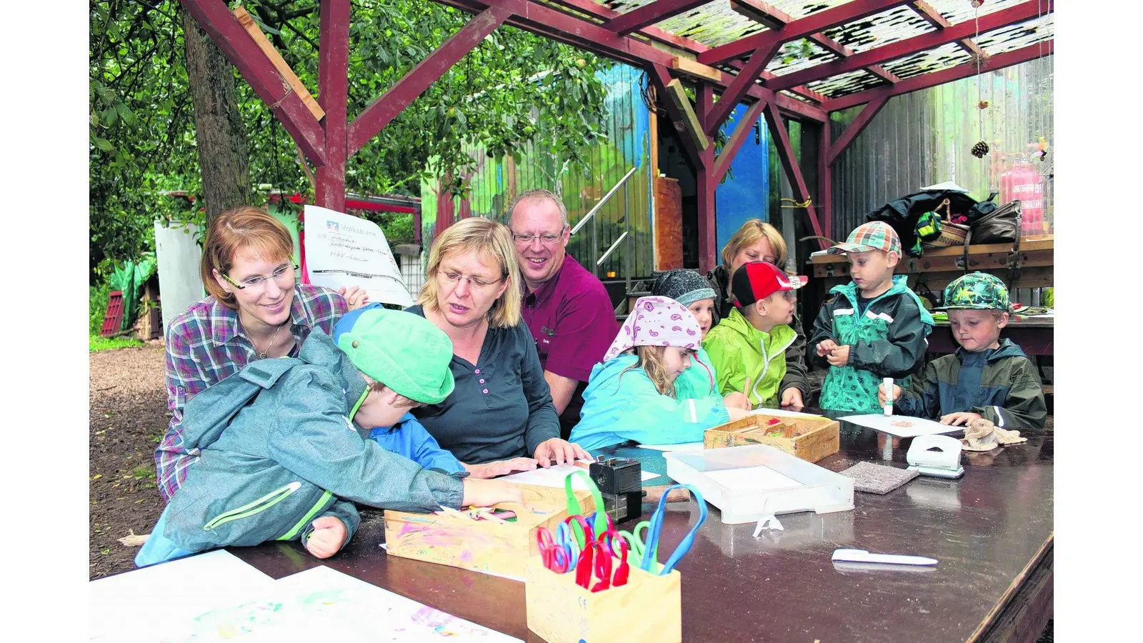 Bauwagen für den Waldkindergarten (Foto: red)