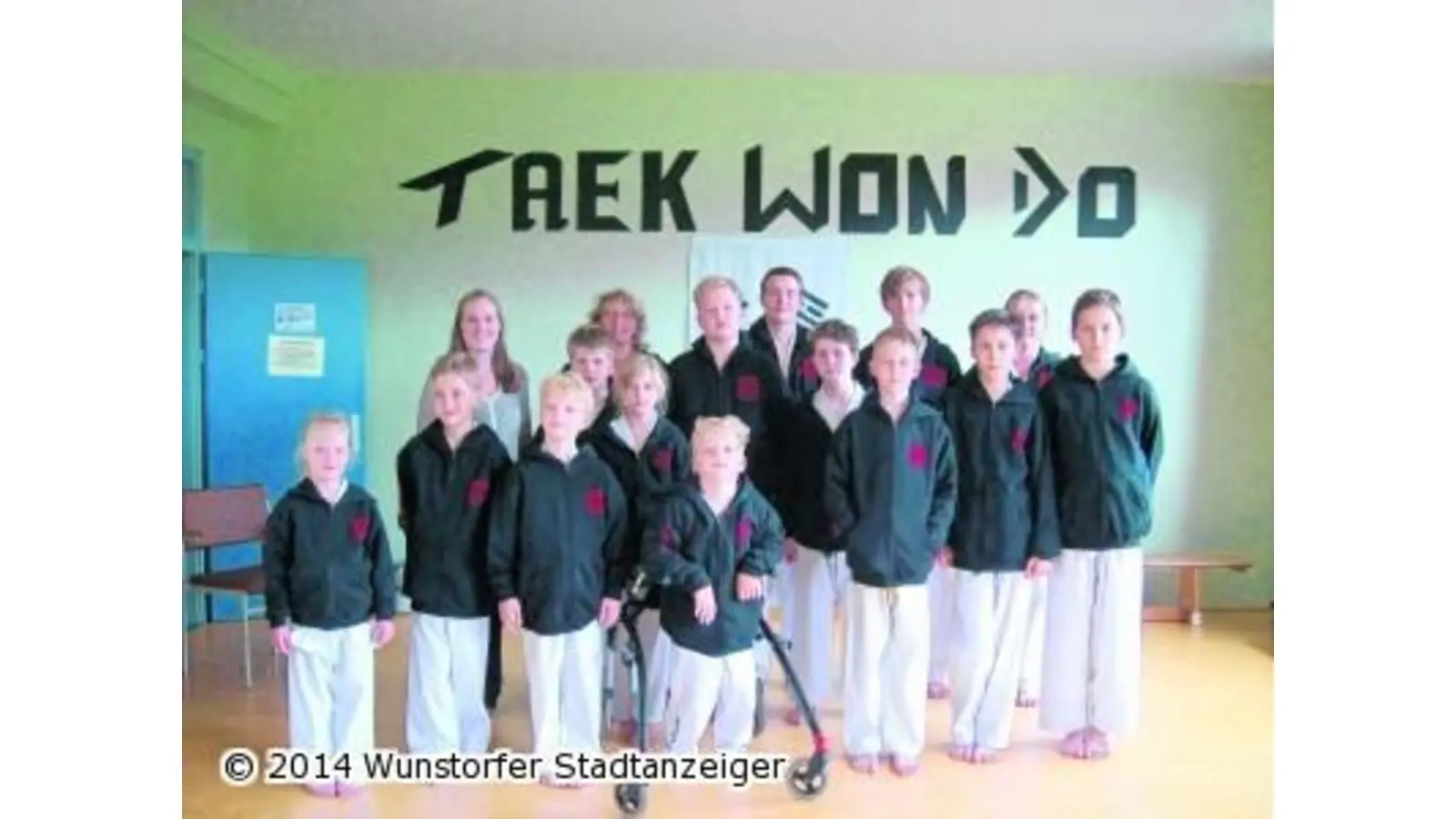 Trainingsjacken für Taek-Won-Do Gruppe (Foto: red)