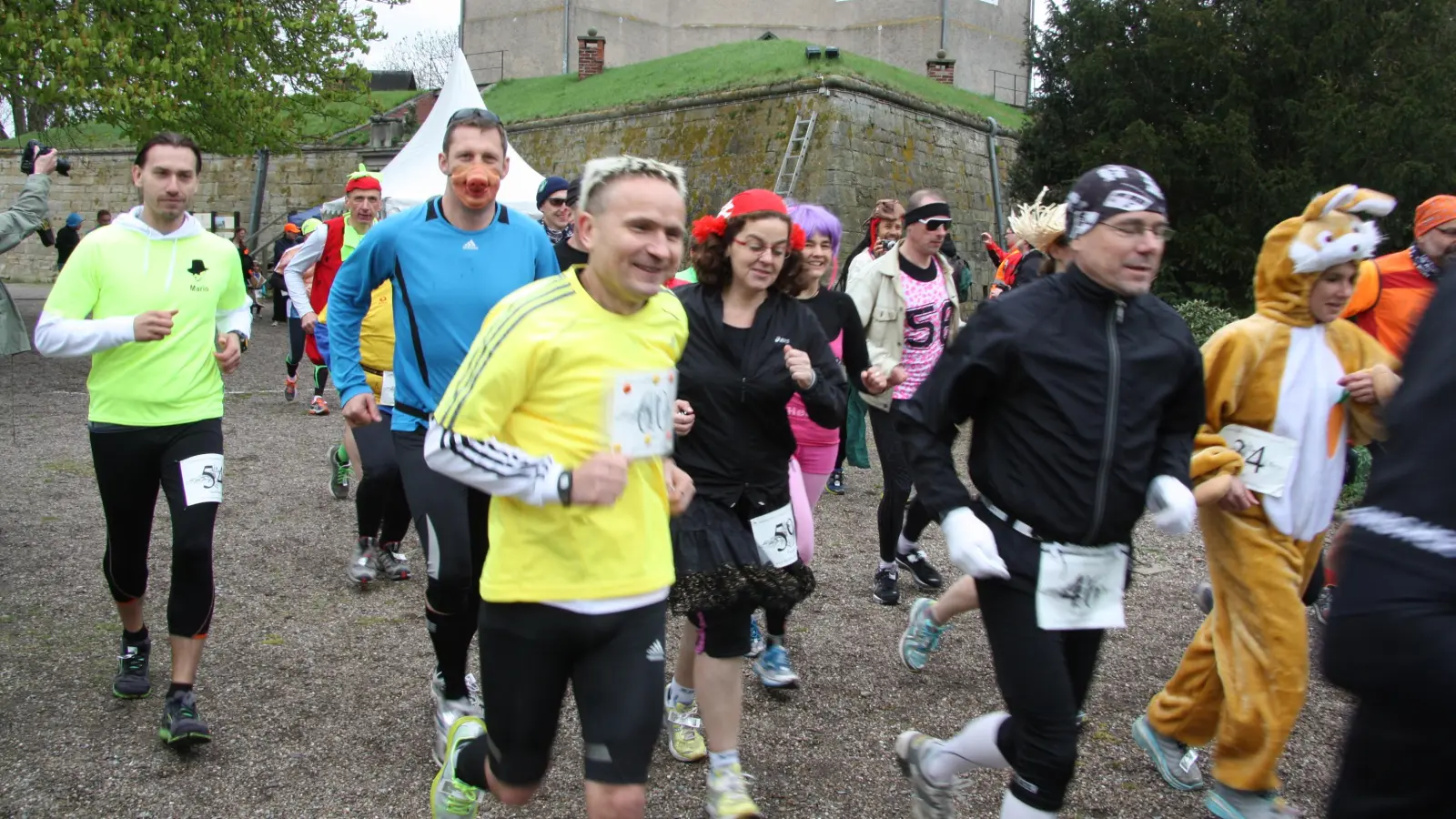 Außergewöhnlich: Zum dritten Mal findet auf dem Wilhelmstein der Inselmarathon statt.  (Foto: gi)