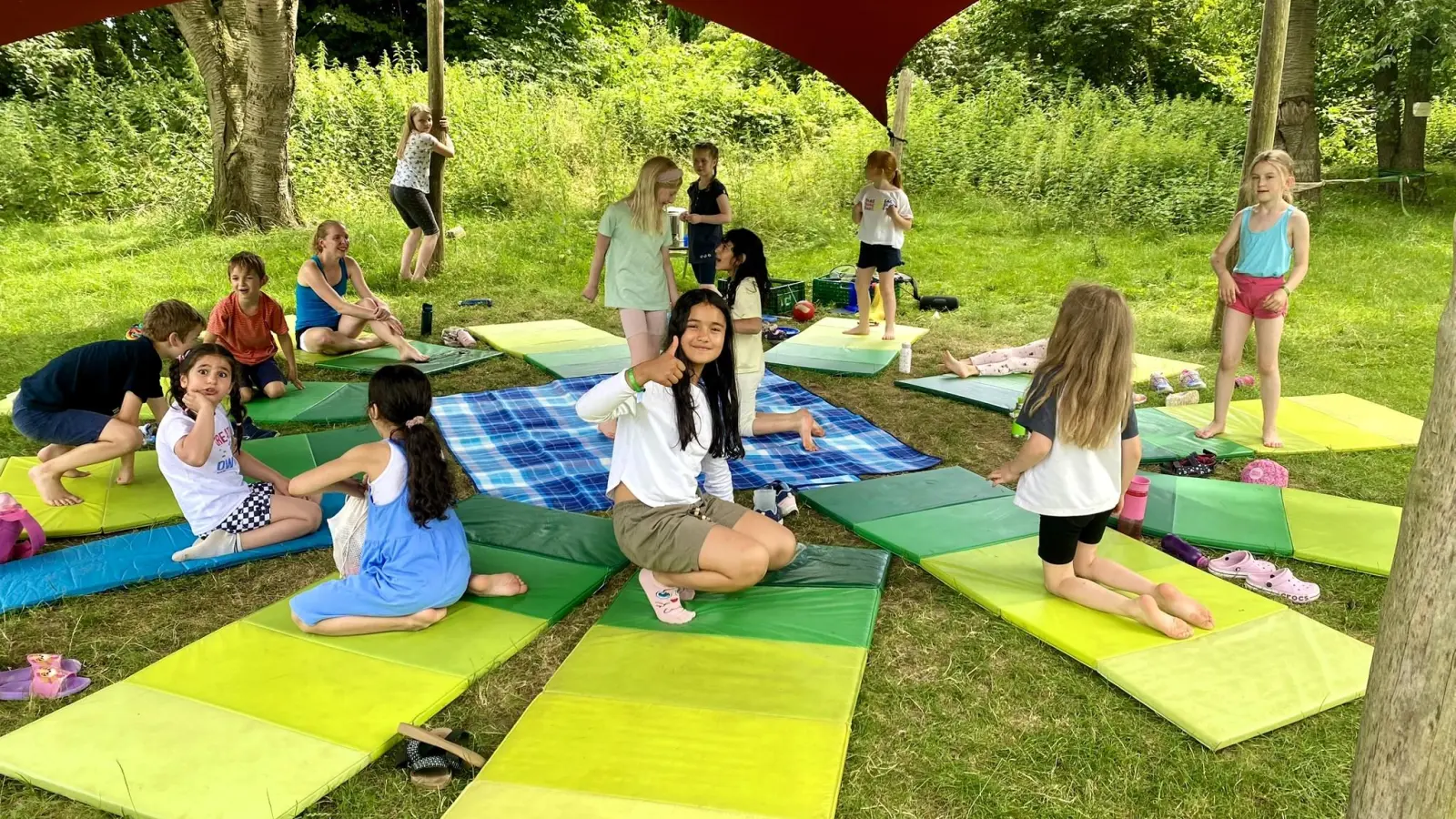 Für alle daheimgebliebenen Kinder: Der Bau-Hof bietet ein abwechslungsreiches Sommerferienprogramm. (Foto: privat)