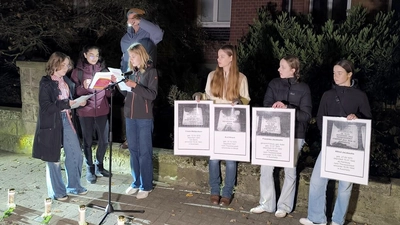Schüler erinnern an jüdisches Leben in Bad Nenndorf. (Foto: privat)