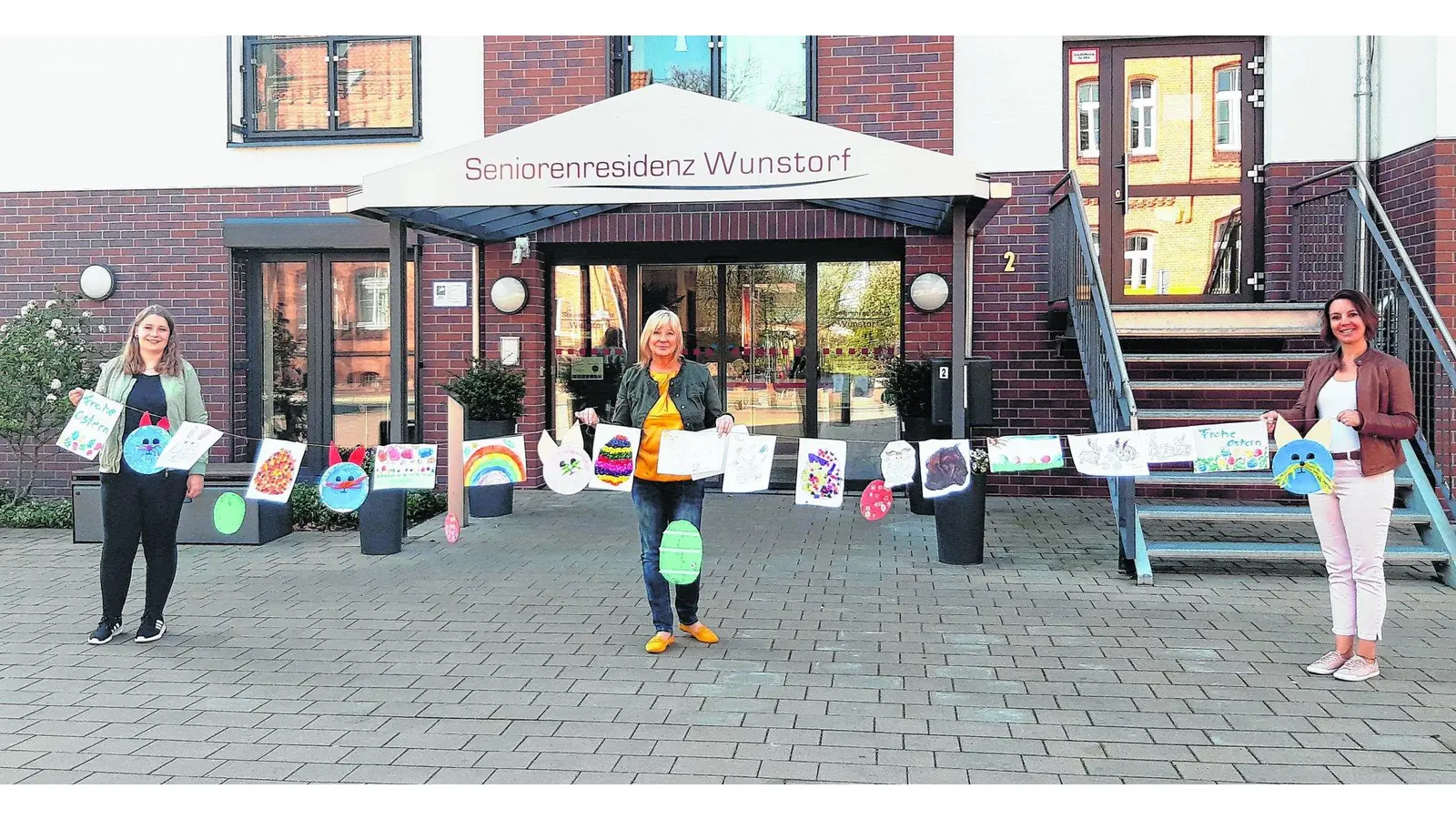 Bunte Bilder von Kindern für Senioren (Foto: red)