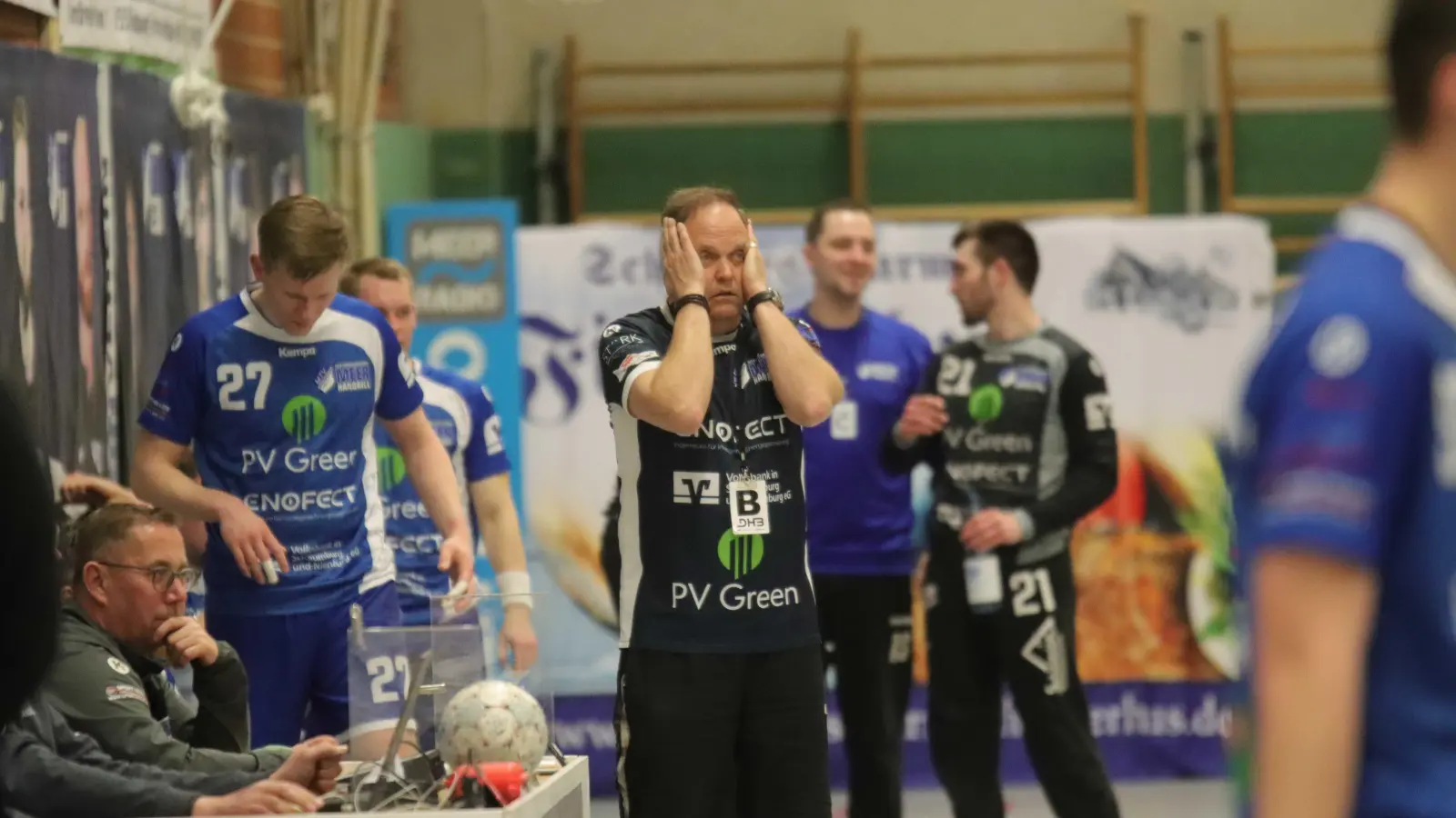 Trainer Stephan Lux. (Foto: tau)