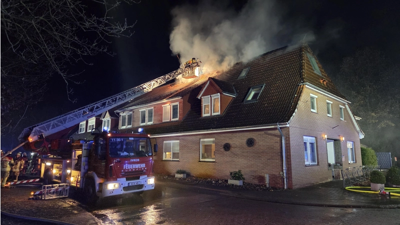 Der Einsatzort: Ein Pflegeheim in Schneeren. (Foto: Feuerwehr)
