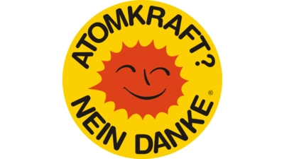 Symbol der Anti-Atomkraft-Bewegung.  (Foto: Anne Lund, dänische Aktivistin)