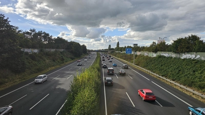 Fahrbahnerneuerung auf der A2 Richtung Dortmund: Die Ausfahrt Garbsen ist dann nur eingeschränkt nutzbar. (Archivbild: tau)