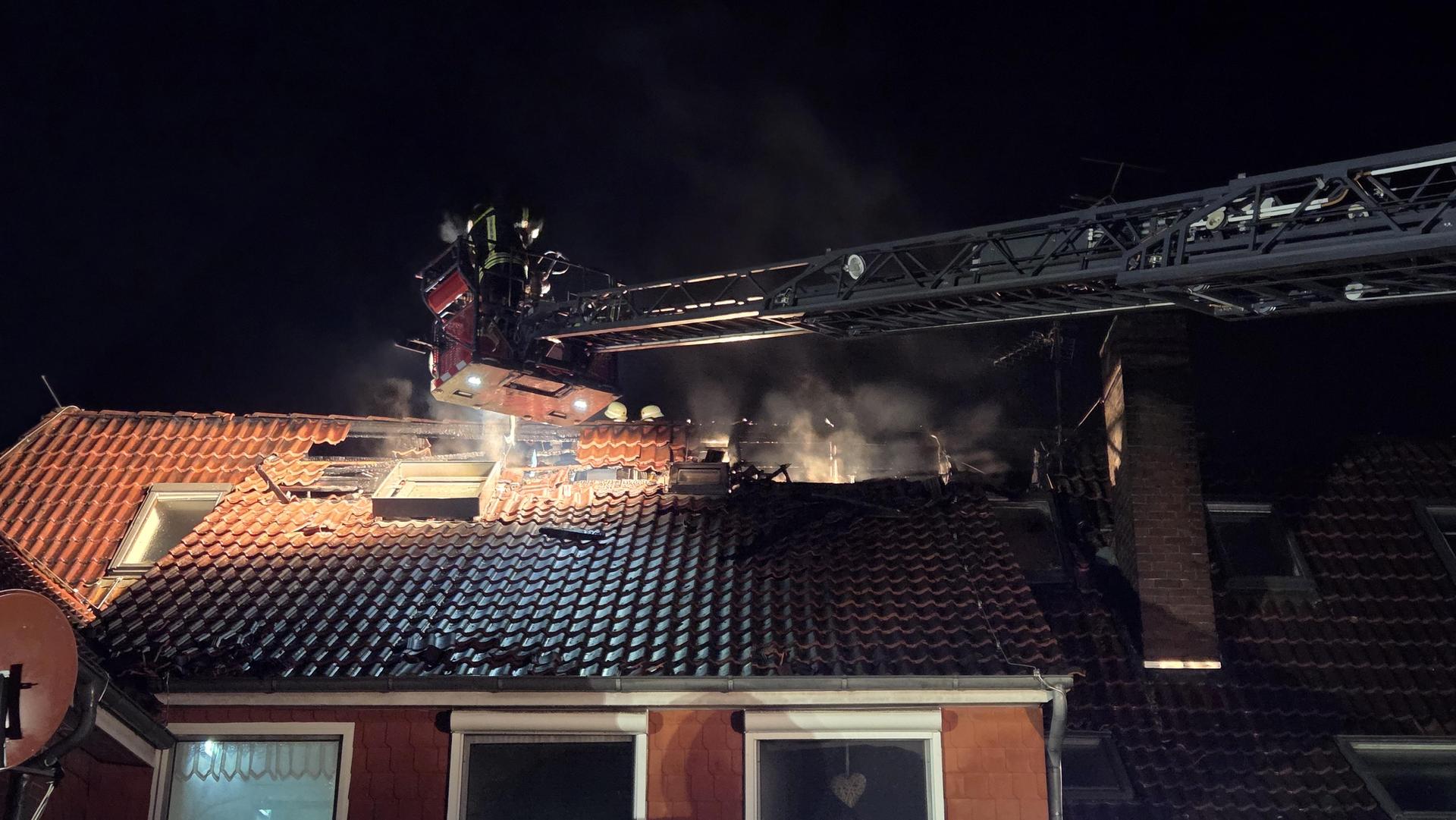 Der Einsatzort: Ein Pflegeheim in Schneeren. (Foto: Feuerwehr)