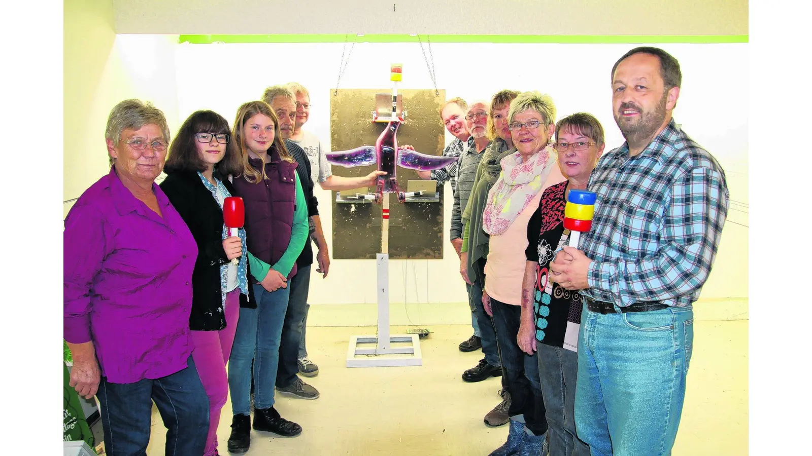 Bettina Langrehr ist die neue Vereins-Vogelkönigin (Foto: gi)