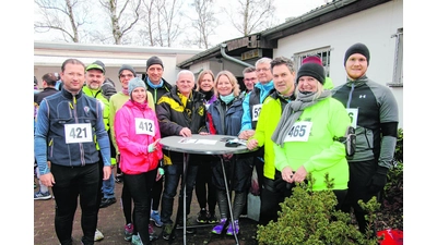 Laufgruppe Wehrenberg  mit 27 Läufern am Start (Foto: gi)