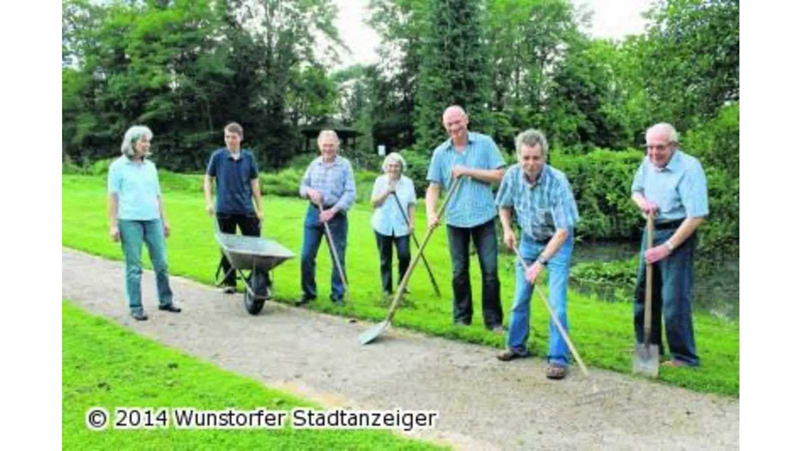 Rat und Tat für schönes Ortsbild (Foto: jan)
