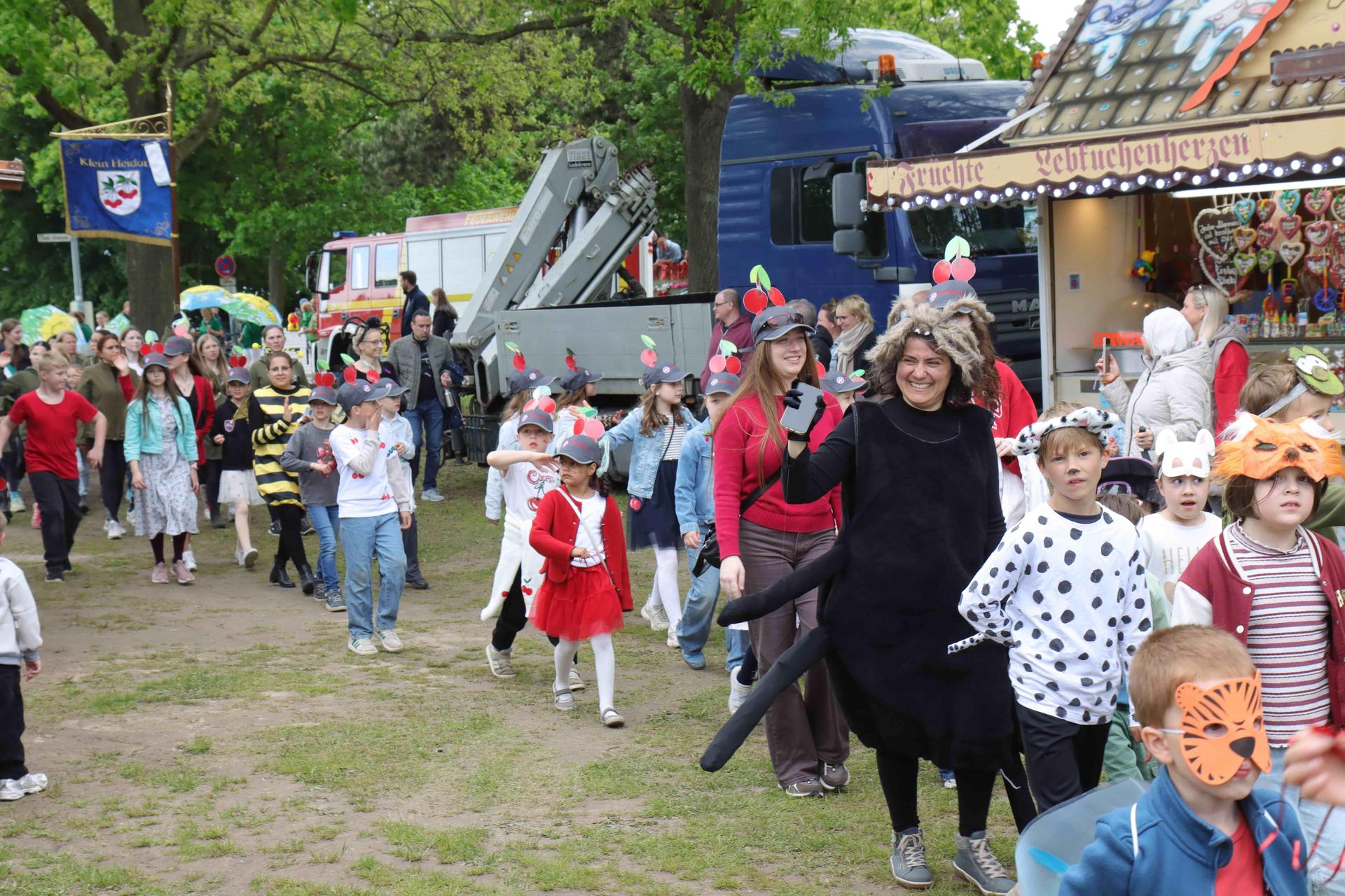 Ziel erreicht: Das Festgelände. (Foto: tau)