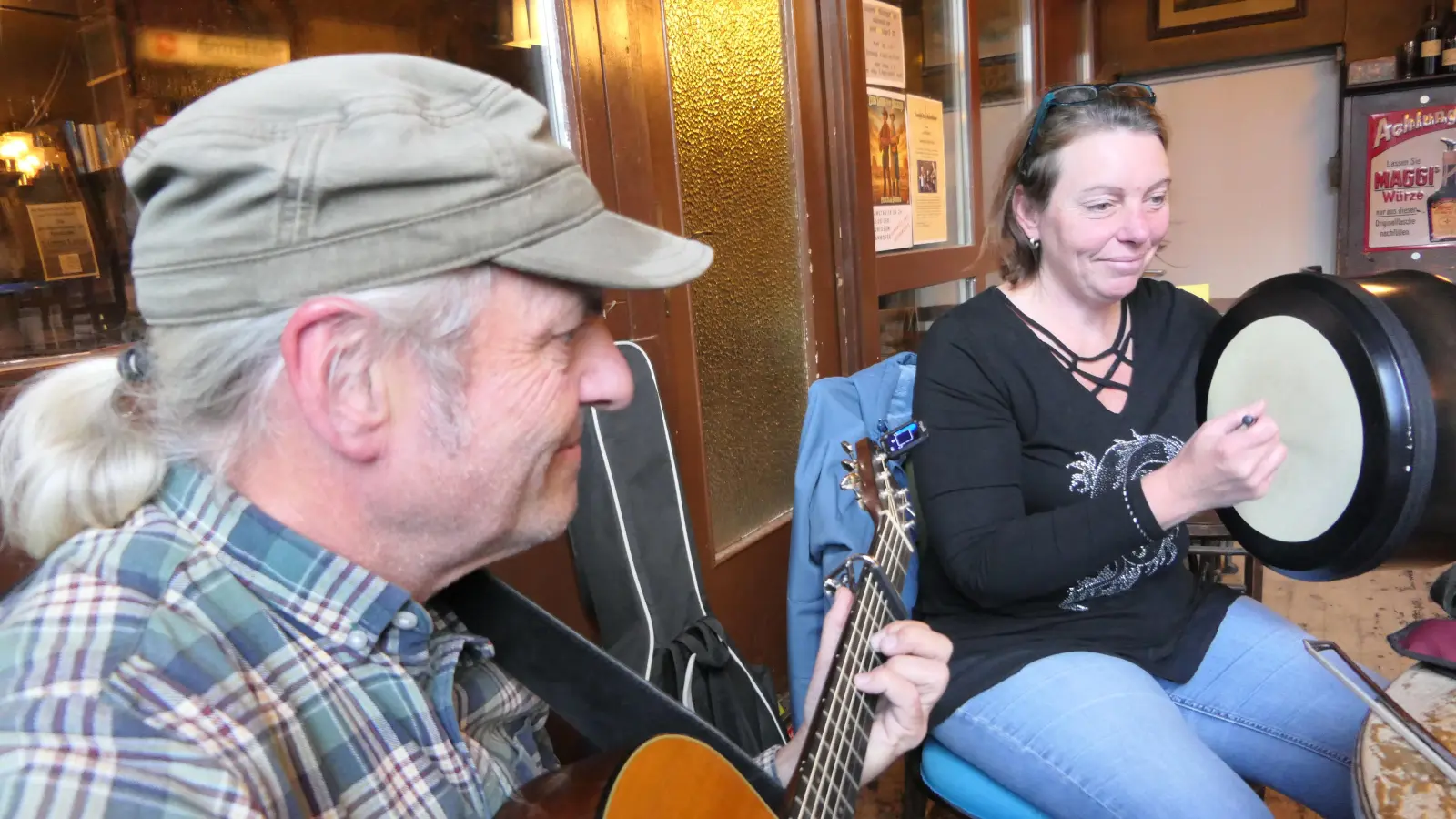 Machen Musik: Michael Möllers und Tanja Bott. (Foto: privat)