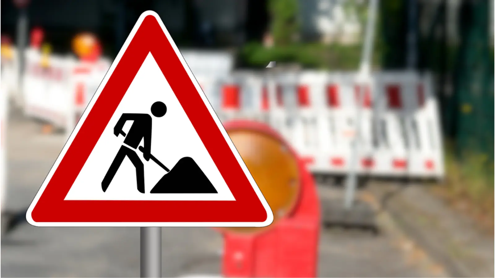Baustelle auf der A2. (Foto: privat)