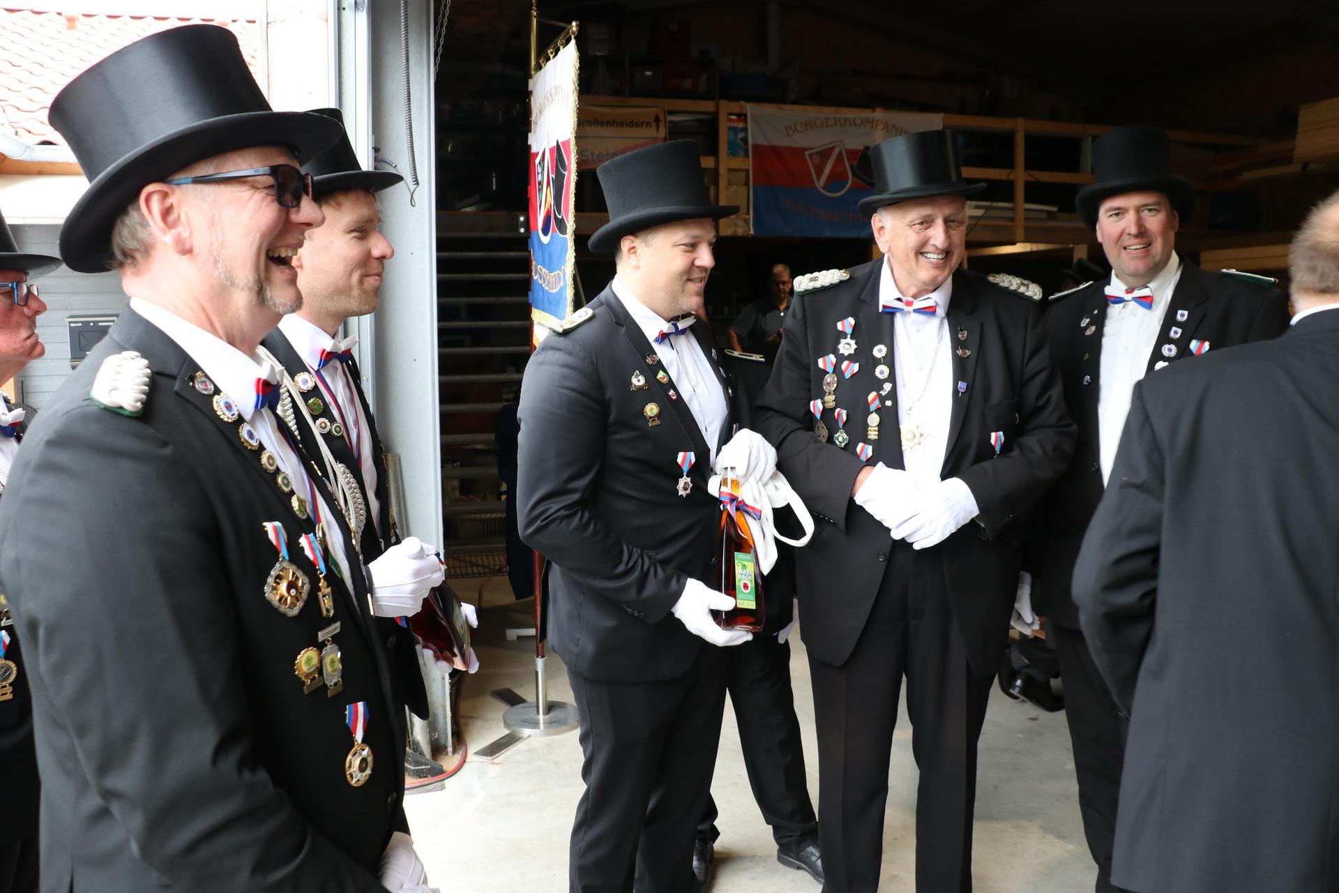 Schützenfest 2026: Bürgerkompanie Großenheidorn. (Foto: gi)
