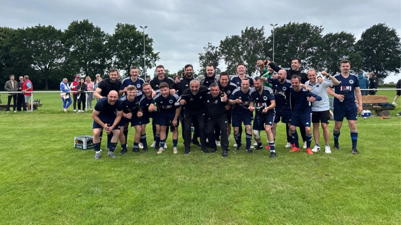 Feiern: Der SV Butteramt spielt in der nächsten Saison in der Kreisliga.  (Foto: privat)