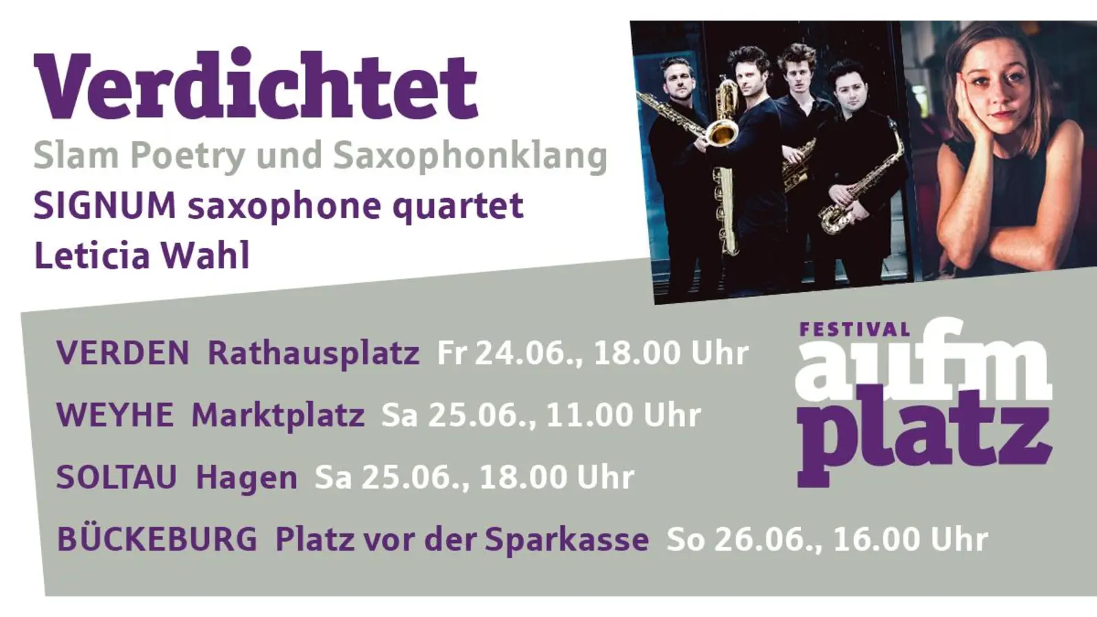 Die Veranstaltungsorte des Festivals (Foto: Privat)