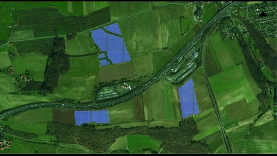 Auf insgesamt zehn Flurstücken möchte Enviria drei PV-Anlagen entstehen lassen. (Foto: ENVIRIA Energy Holding GmbH)