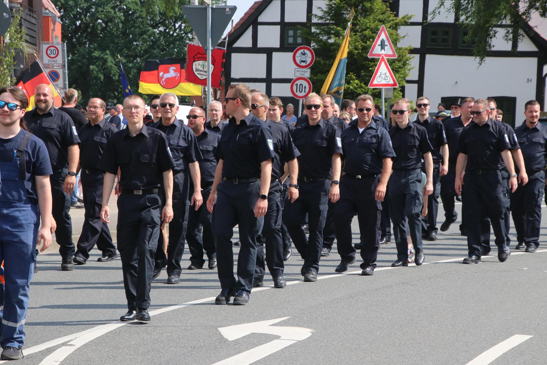 Der Schützenfest-Samstag in Wunstorf. (Foto: gi)