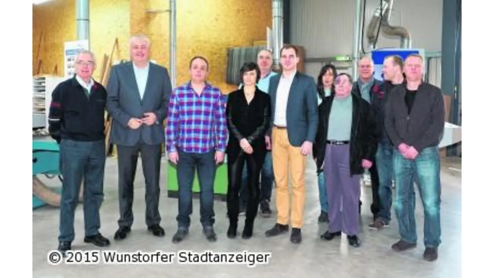 Europaabgeordneter Burkhard Balz besucht modernen zukunftsweisenden Tischlerbetrieb (Foto: gi)
