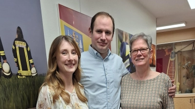 Adjutantin, Hauptmann und Vorsitzende (v.li.): Solitaire Novák, Jens Tauferner und Anette Kiel. (Foto: privat)