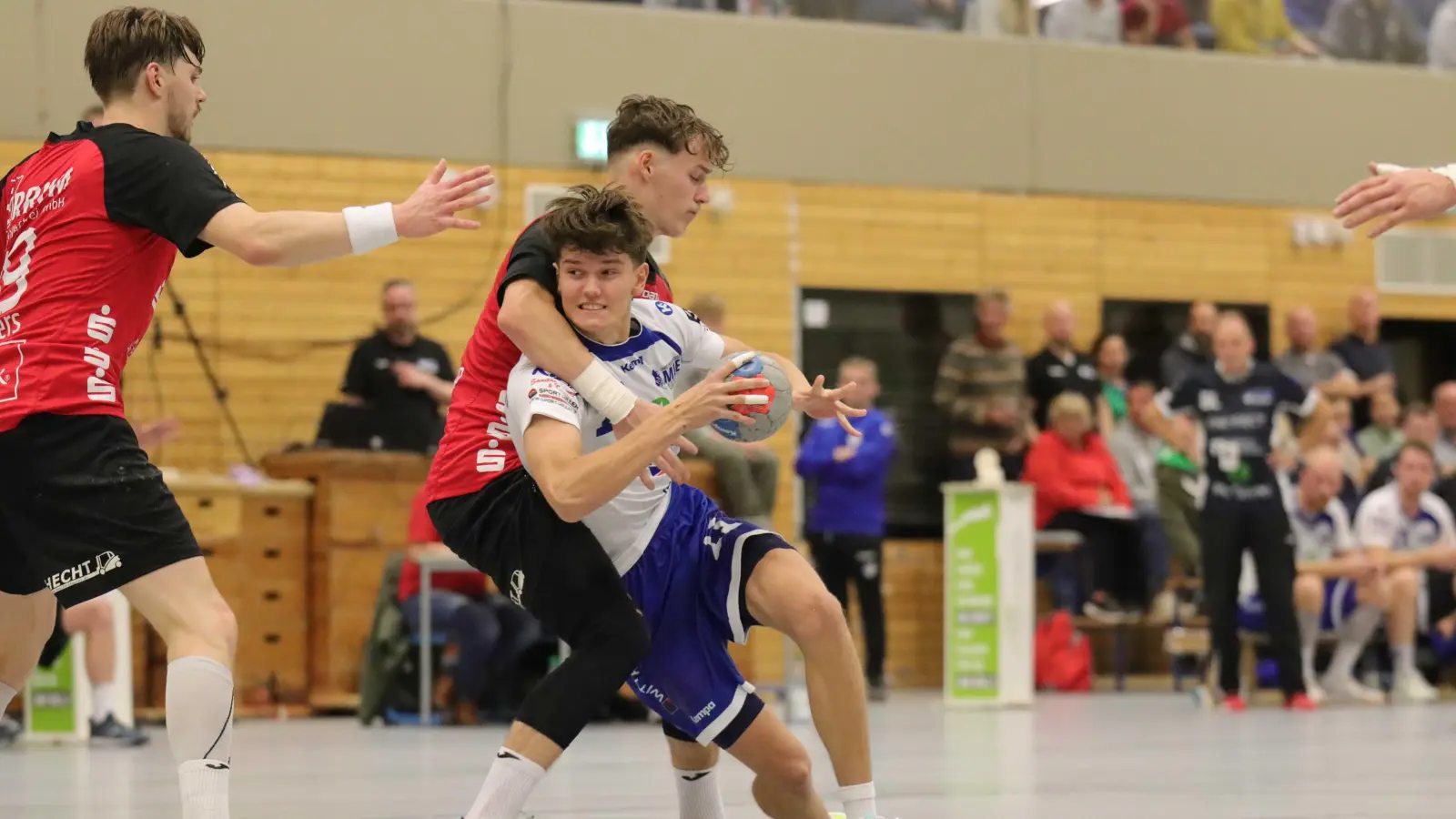 Hängt sich rein: Jonas Pohl. (Foto: tau)