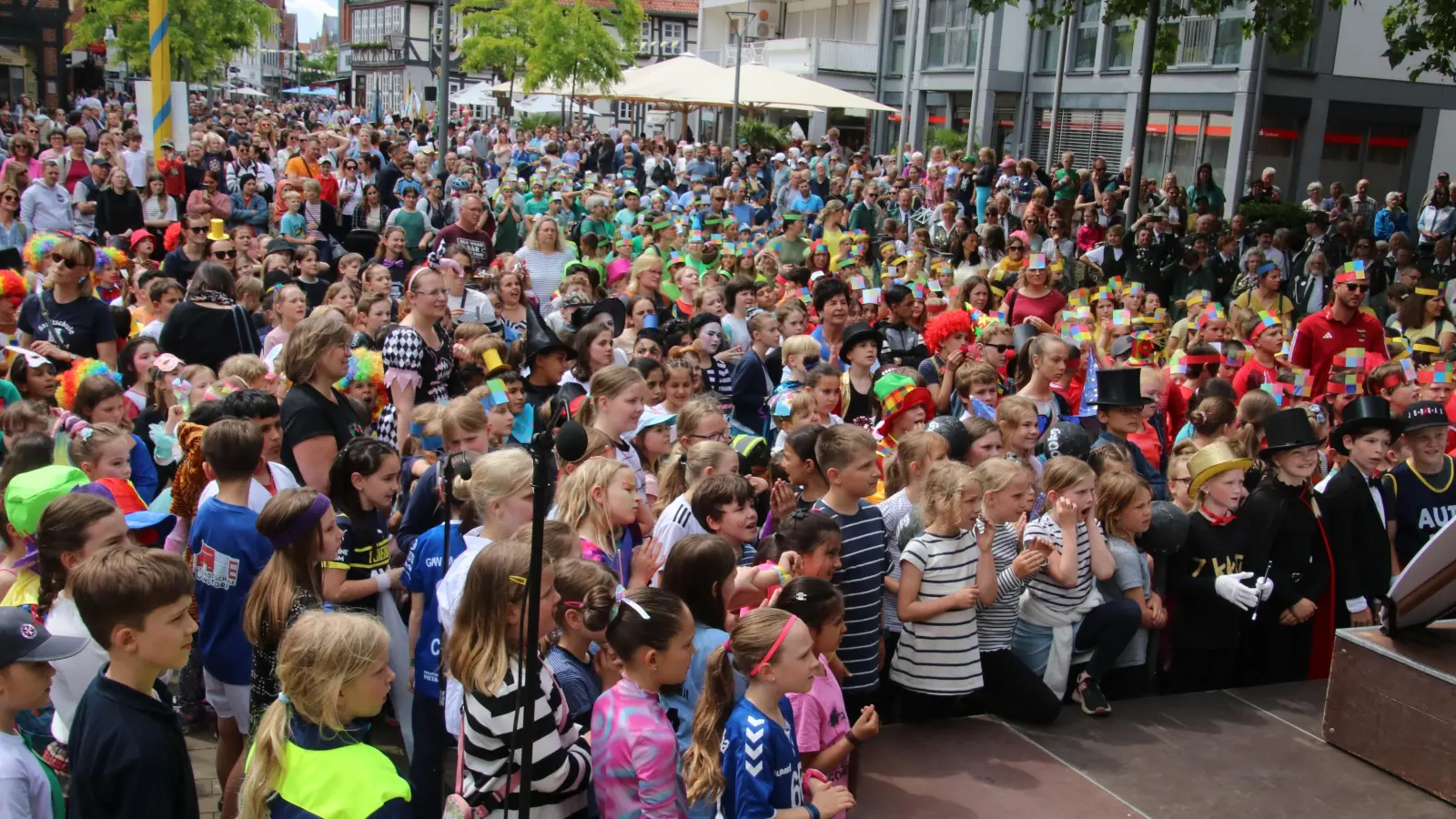 Volles Haus beim Kinderschützenfest in Wunstorf. (Foto: gi)